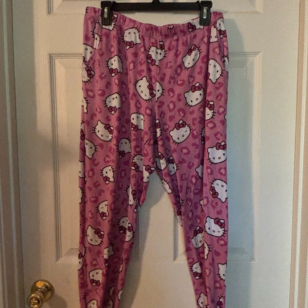 Hello Kitty Pajama Pants Size Large